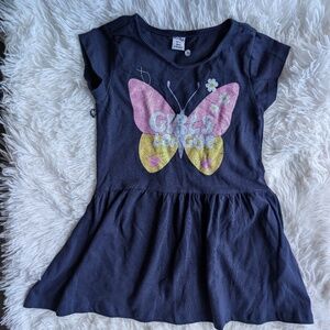 Butterfly Print Baby Dress – Cute & Comfy Summer Outfit for Girls 3T, 5T